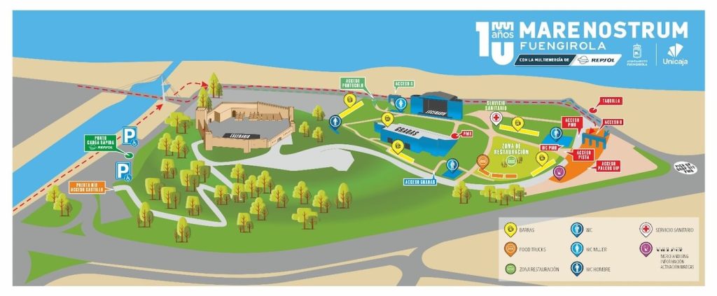 plan d'étage Marenostrum Fuengirola 2025